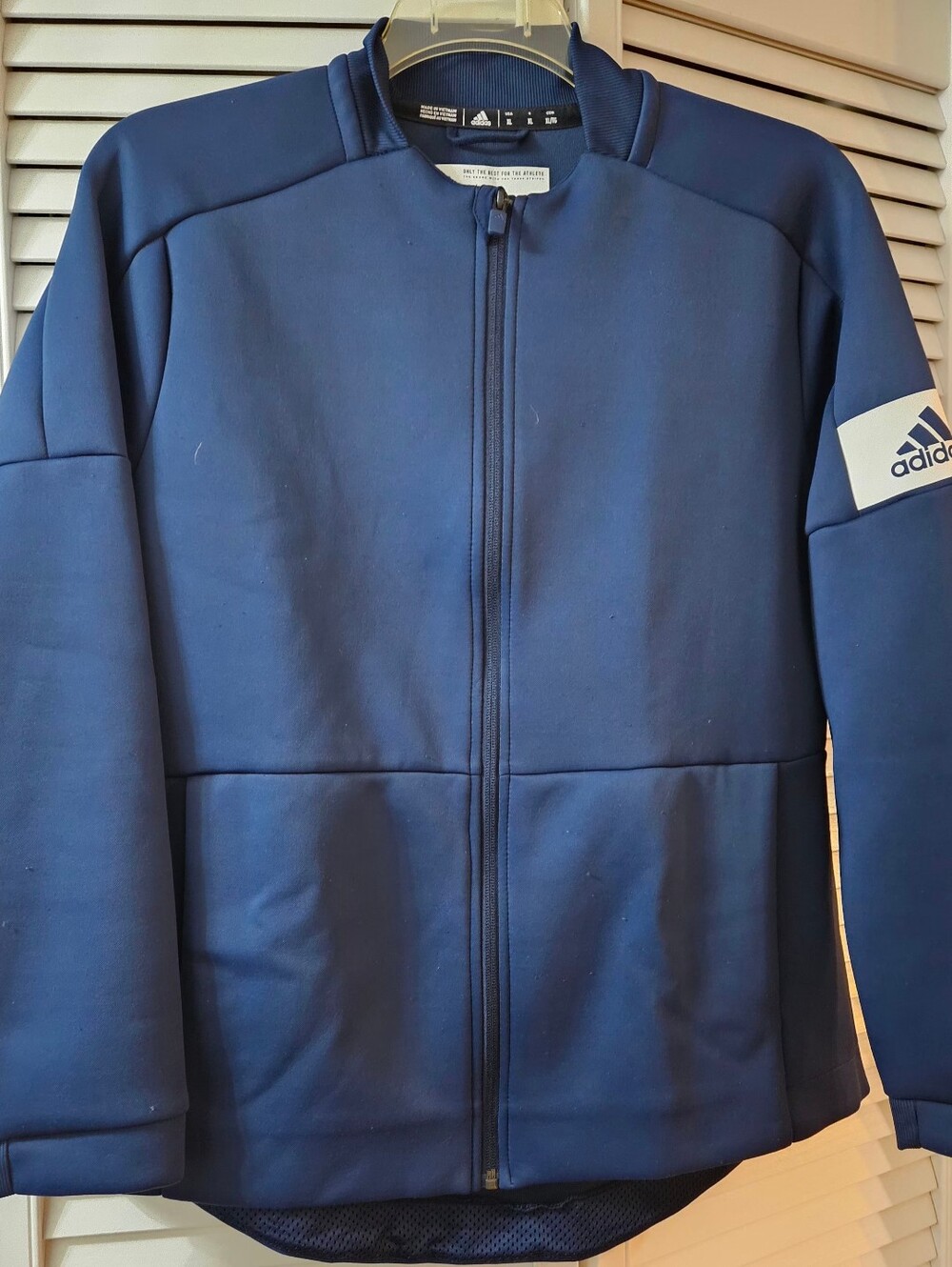 Adidas Men's ID Full-Zip Track Warm-Up Jacket